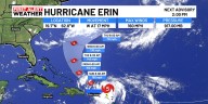 Erin now a Category 5 Hurricane