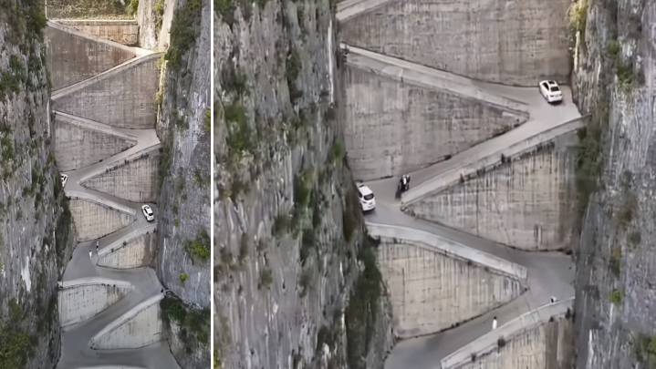 Conoce la carretera Lingpaishi, conocida como la “pesadilla de los conductores”