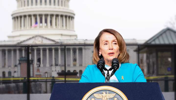 Pelosi Announces Walls Now Work And Are No Longer Racist