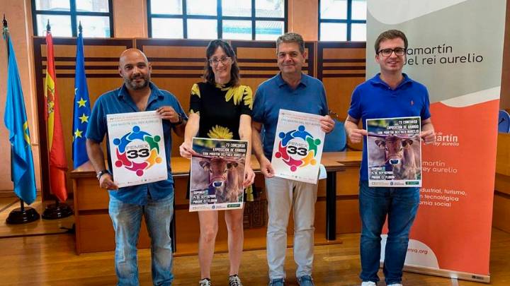 La Feria de Muestras de San Martín del Rey Aurelio recupera el automóvil para su galería comercial