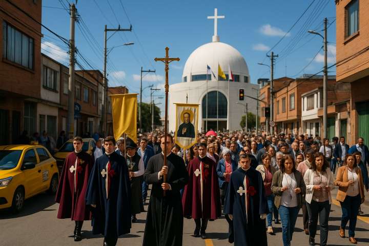 Peregrinación hacia el Templo San Juan Eudes: un camino de fe y comunidad