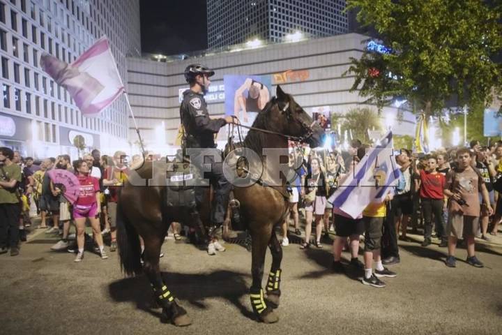 Marchan en Tel Aviv contra plan de tomar control de Gaza