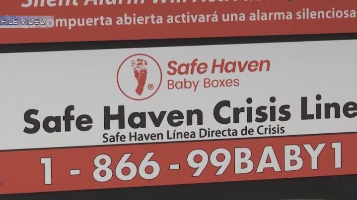 Safe Haven Baby Box installed at Farmington fire station