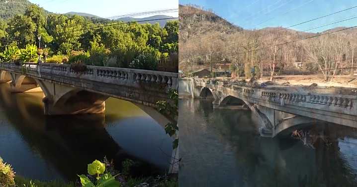 Flowering Bridge in Lake Lure will not be rebuilt; town says damage from Helene was too severe :: WRAL.com
