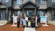 Sherwood Park families move into new Habitat for Humanity homes
