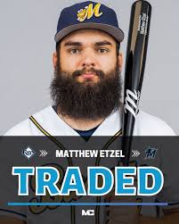 Clear Creek alum Matthew Etzel was moved near the trade deadline
