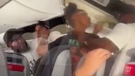 Video shows wild passenger brawl aboard American Airlines flight
