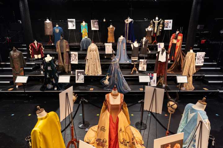 A new free exhibit in NYC showcases Shakespeare in the Park costumes throughout history