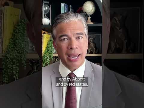 California redistricting is a “lawful response,” says state AG#shorts #newsom #texas #trump #abbott