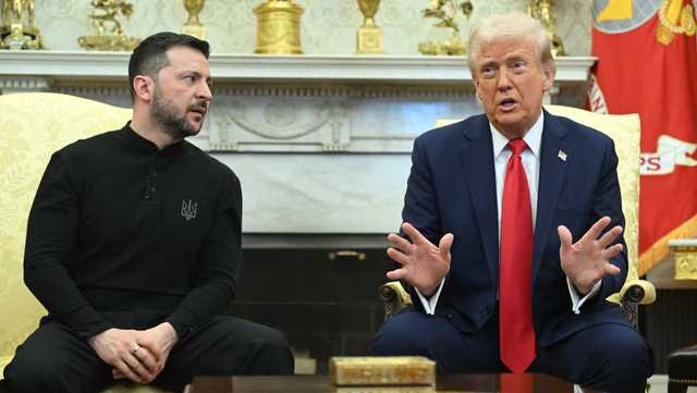 Zelenskyy and European leaders meet Trump for pivotal talks