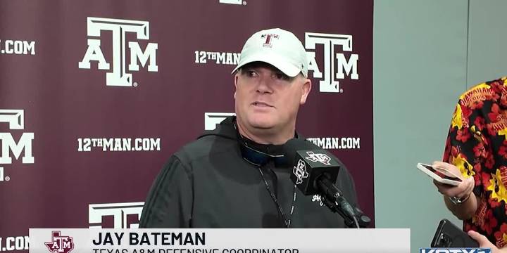Watch: Texas A&M’s Bateman, Ricks, Öhrström talk fall camp
