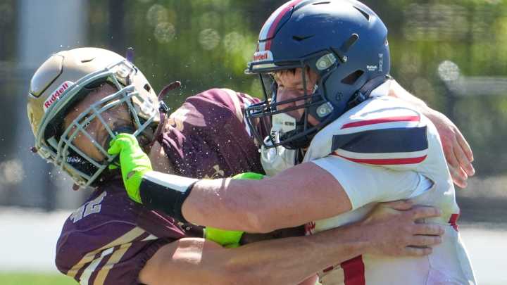 St. Elizabeth pulls away from First State Military Academy