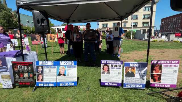 Families of the murdered and missing in NH gather to raise awareness