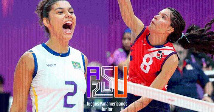 Brasil vs República Dominicana vóley EN VIVO: horario y cómo ver la semifinal femenina por los Panamericanos Junior 2025