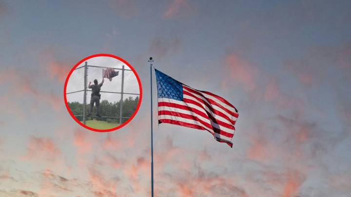 Captured on Video: New York State Trooper’s Heartwarming Patriotic Gesture