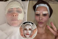 Kim Kardashian tries out wild beauty treatments in Korea, from injections to mystery masks