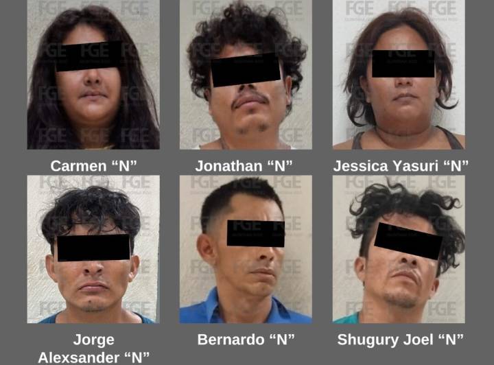 Dan prisión preventiva a 12 personas por narcomenudeo en Playa del Carmen