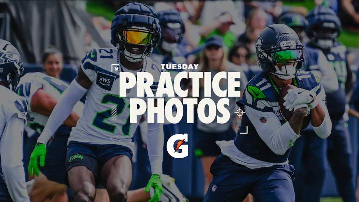 PHOTOS: Seahawks Hit The Field For Practice On Tuesday Afternoon