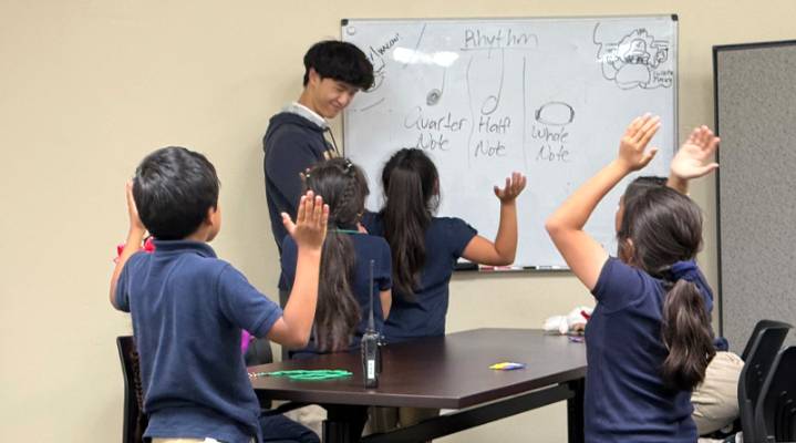 St. Mark’s Teens Help Others Learn Music