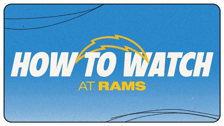 Los Angeles Chargers at Los Angeles Rams: How to Watch, Listen & Live Stream
