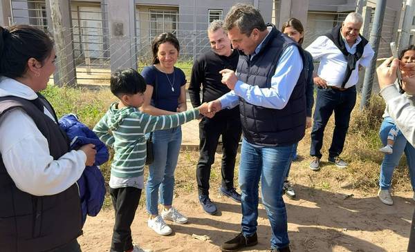 Massa recorre la Provincia y muestra las consecuencias del abandono de Milei