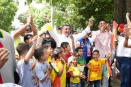Distrito entregó la Carrera 59F de Los Calamares, acceso digno para cientos de niños deportistas