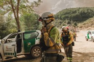 El fuego castiga el santuario de osos y robles de la Montaña Palentina