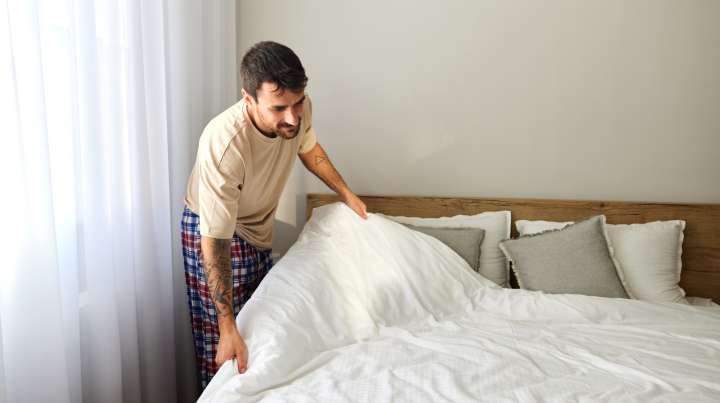 Here's Why You May Be Better Off Not Making Your Bed First Thing In The Morning