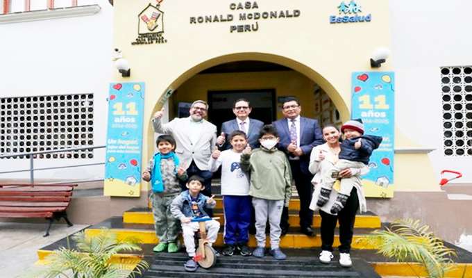 Más de 9000 familias han encontrado un “hogar lejos de casa” gracias a la Casa Ronald McDonald Essalud