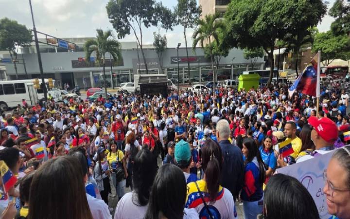 Voluntariado SUAF protesta frente a la ONU contra injerencia de EEUU