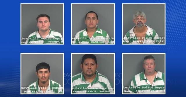 $1 million bonds for 6 men caught in Albertville child sex sting