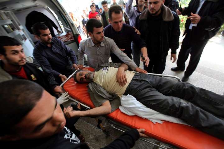 Ocho muertos en el ataque israelí al hospital Nasser en el sur de la Franja de Gaza