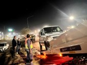 Operativo en Mosconi: retuvieron 11 camionetas y 6 transportes de personal en Neuquén