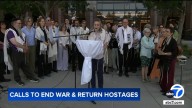 Rally held outside Israeli Consulate in LA, rabbis call for end to war in Gaza