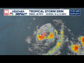 Tracking Tropical Storm Erin: August 12, 2025