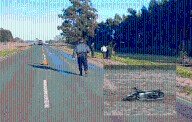 Motociclista sufrió la amputación de su pierna tras choque con camión en ruta entrerriana