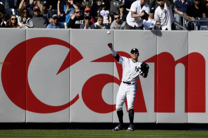 Yankees' Giancarlo Stanton expected to play right field on Saturday, first time since 2023