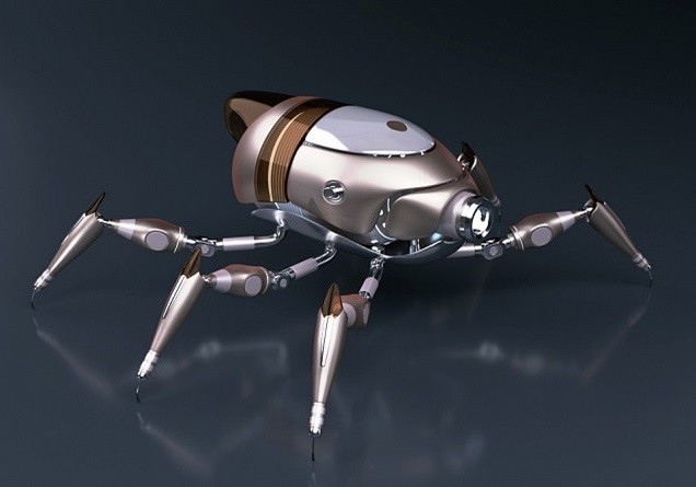 En China crean microrobot con agilidad de cucaracha capaz de sumergirse en el agua