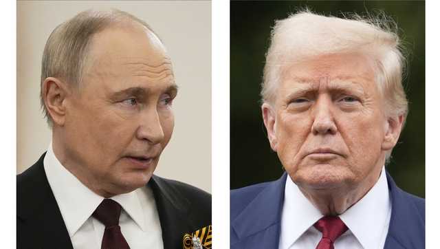 President Trump says he will meet Putin on Aug. 15 in Alaska