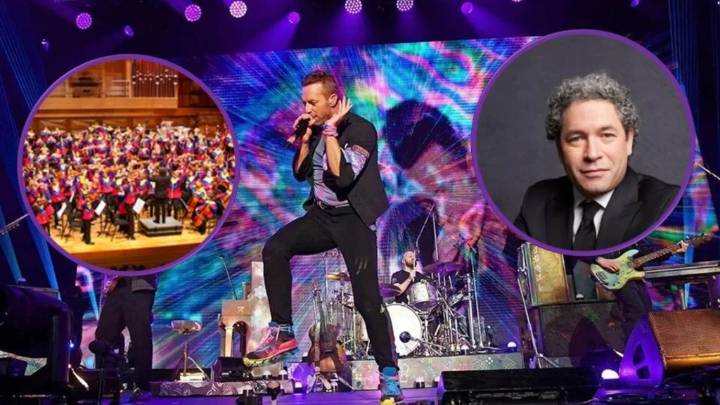 ¡Chris Martin presentó a Gustavo Dudamel y la orquesta Simón Bolívar en Wembley!