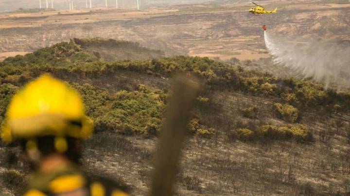 Aragón entra este sábado en alerta Roja-Plus ante el riesgo extremo de incendios forestales