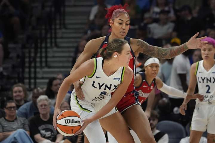 Kayla McBride, Alanna Smith lead Lynx past Washington