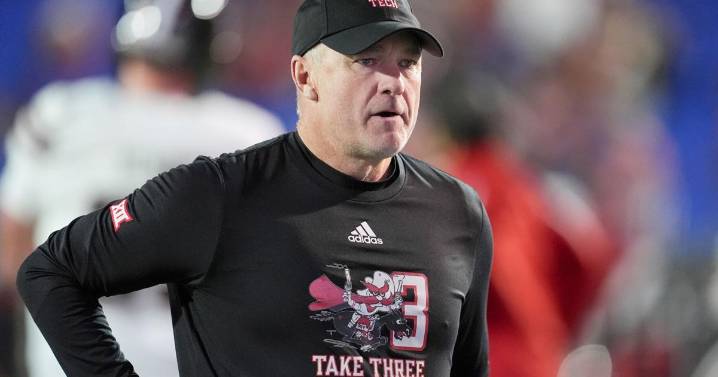 Texas Tech's Joey McGuire feels the pressure after cash