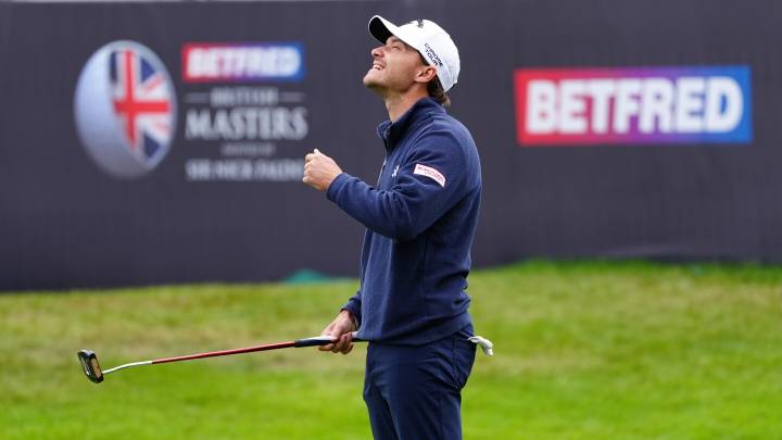 Rasmus Hojgaard tied for 12th at British Masters in bid to secure European Ryder Cup spot