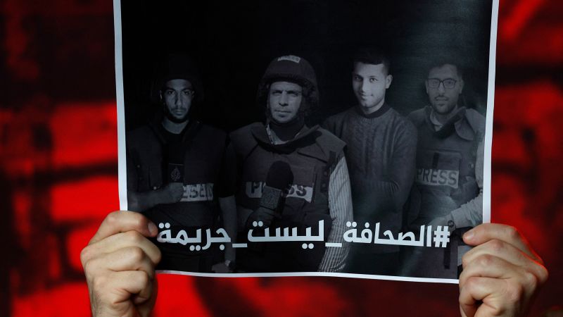 Periodistas de Al Jazeera son asesinados en un ataque selectivo israelí contra zona de prensa en Gaza