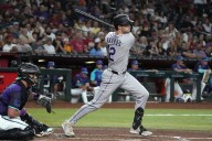 Kyle Karros, son of 1992 NL Rookie of the Year Eric Karros, hits RBI single in first MLB at