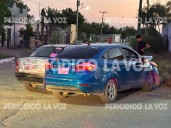 Autoridades Intervienen en Accidente Vial de Colonia 23 de Abril en Monclova