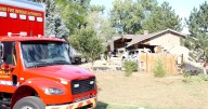Dump truck crashes into home just off Highway 287 near Loveland