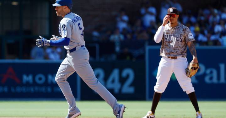 August 24: Dodgers 8, Padres 2