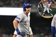 Jeff McNeil out of Mets' lineup while dealing with shoulder discomfort